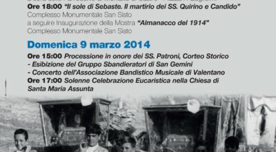 Tra sacro e profano: Montalto festeggia i Santi Patroni Quirino e Candido