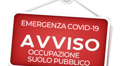 Covid-19: occupazione suolo pubblico, indicazioni e linee guida per nuove concessioni e ampliamenti