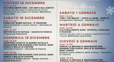 Natale Insieme 2021, gli appuntamenti fino al 6 gennaio