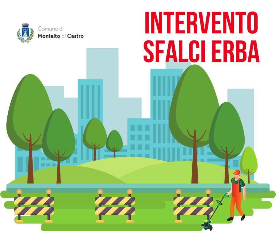 Intervento sfalci erba