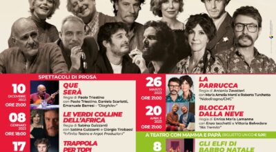 Tutti gli spettacoli della stagione teatrale 2022/2023